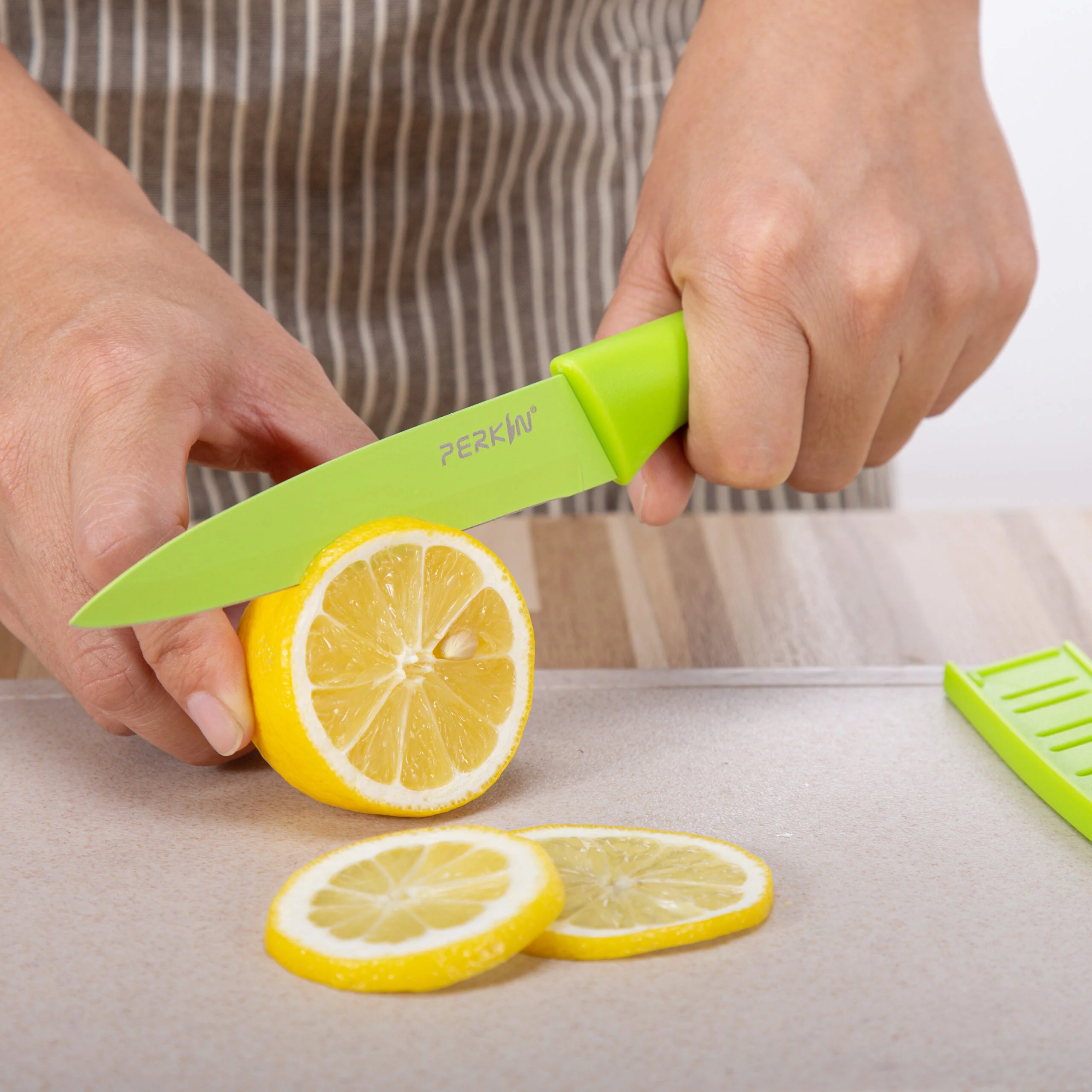 Utility Knife Kitchen Knife Cooking Knife Stainless Steel Sheath Knife Ergonomic Handle