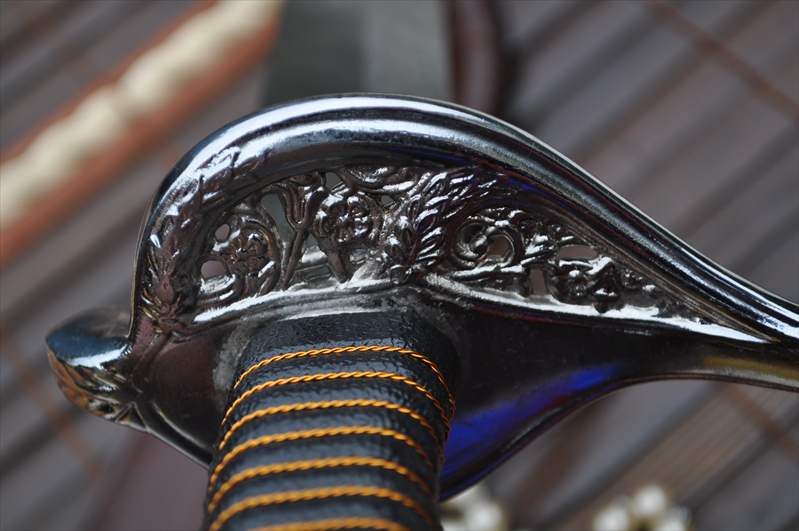 Custom Hand Made Damascus Mini Sword - 20 Inches