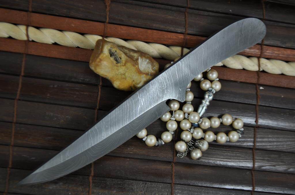 Damascus Handforged Blank Blade - 9401