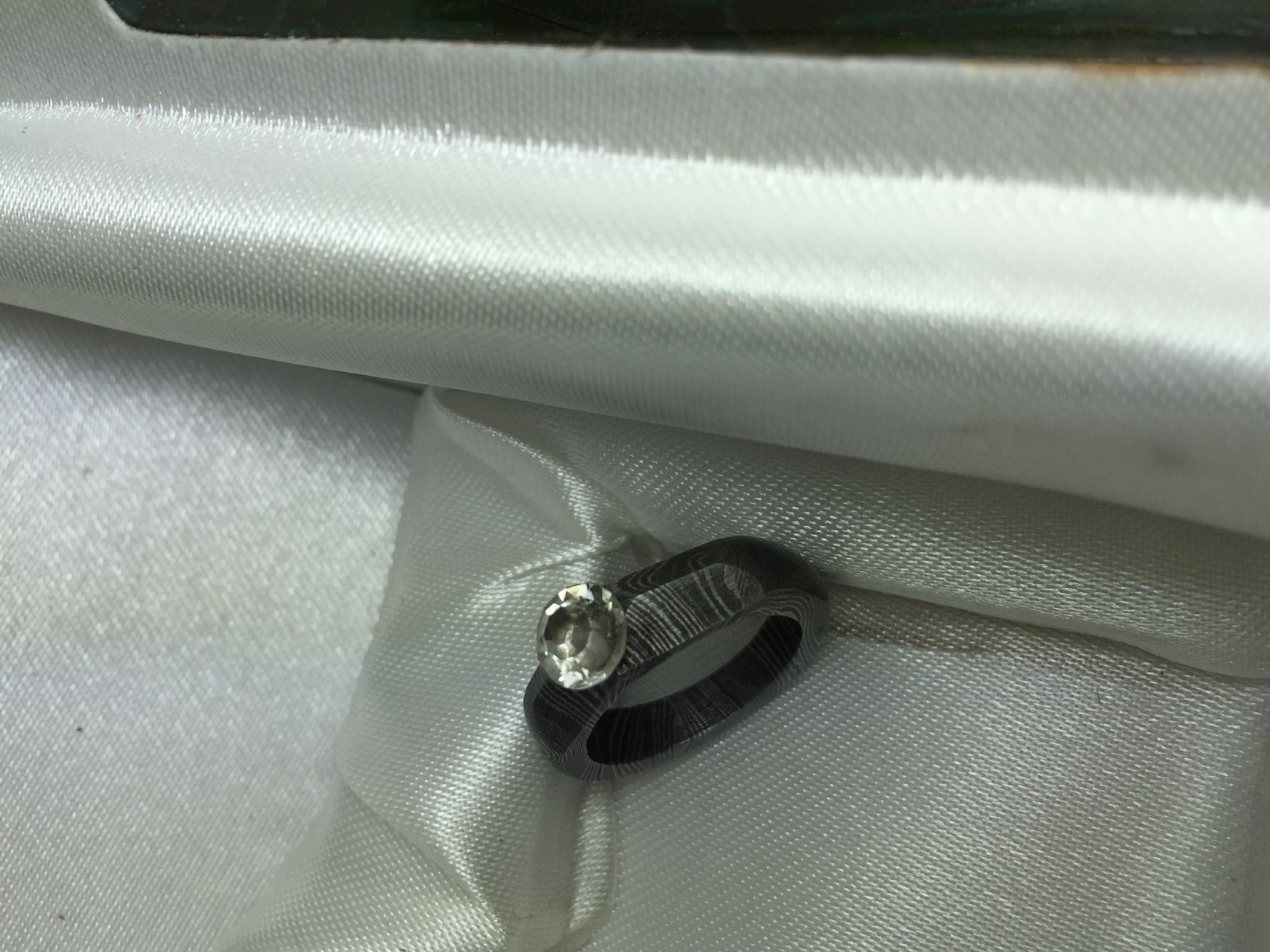 Damascus Steel Ring - R4
