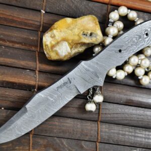 Handmade Damascus Steel Blank Blade - BL5