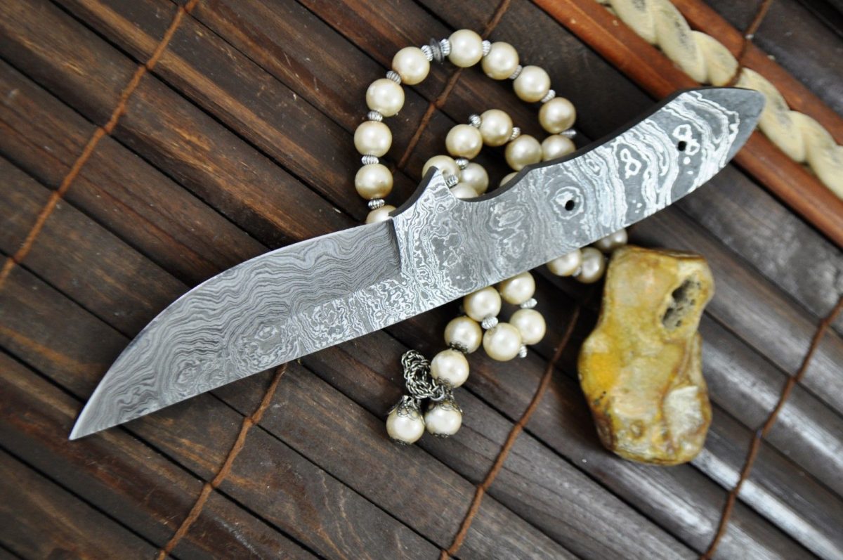 Perkins Damascus Blank Blade - BL8