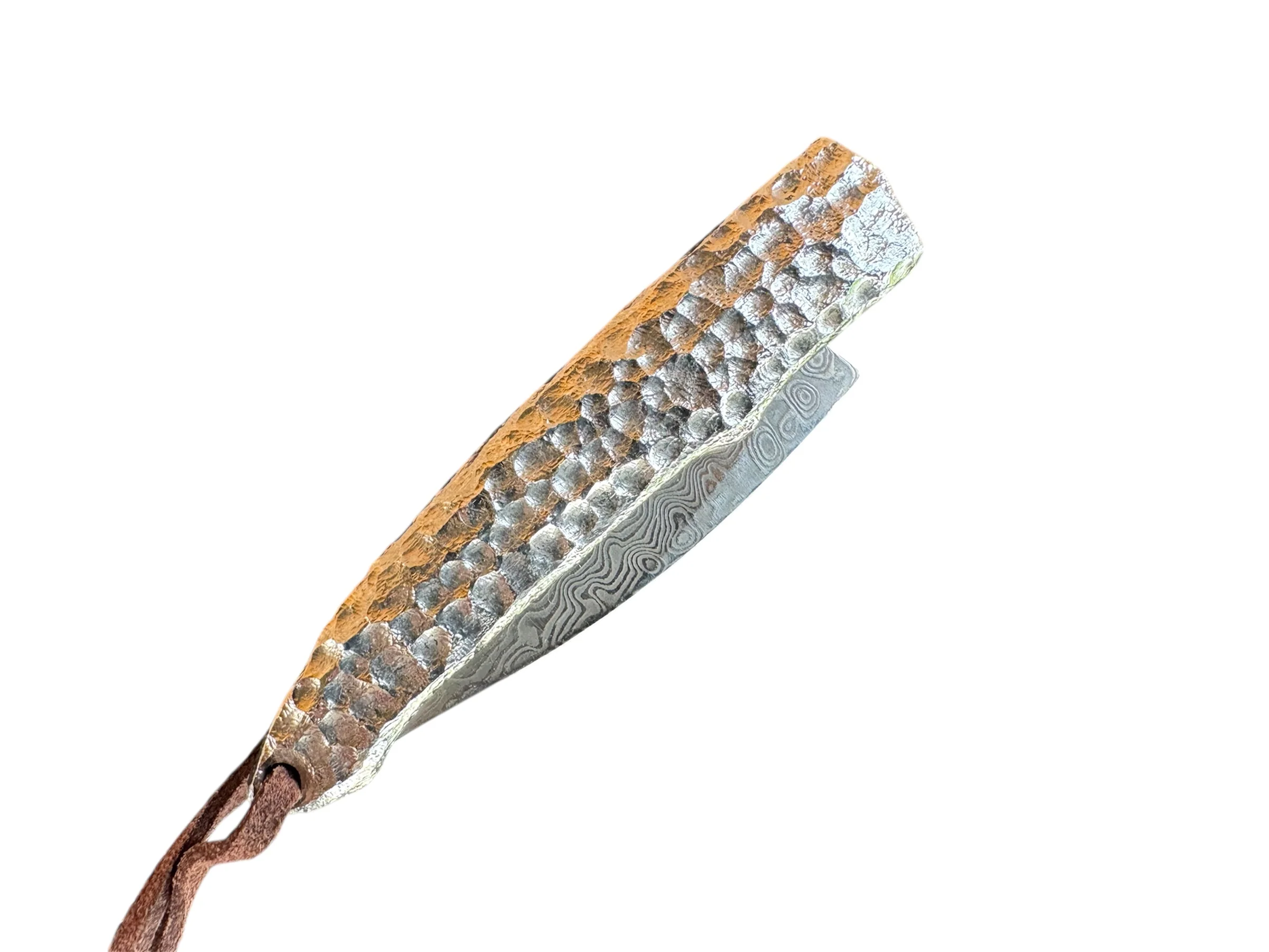 Handmade Damascus Steel Pocket Knife – Compact Folding Knife | Legal to Carry EDC | Sharp Durable Blade | Everyday Carry Utility Knife for Outdoor, Camping & Gift