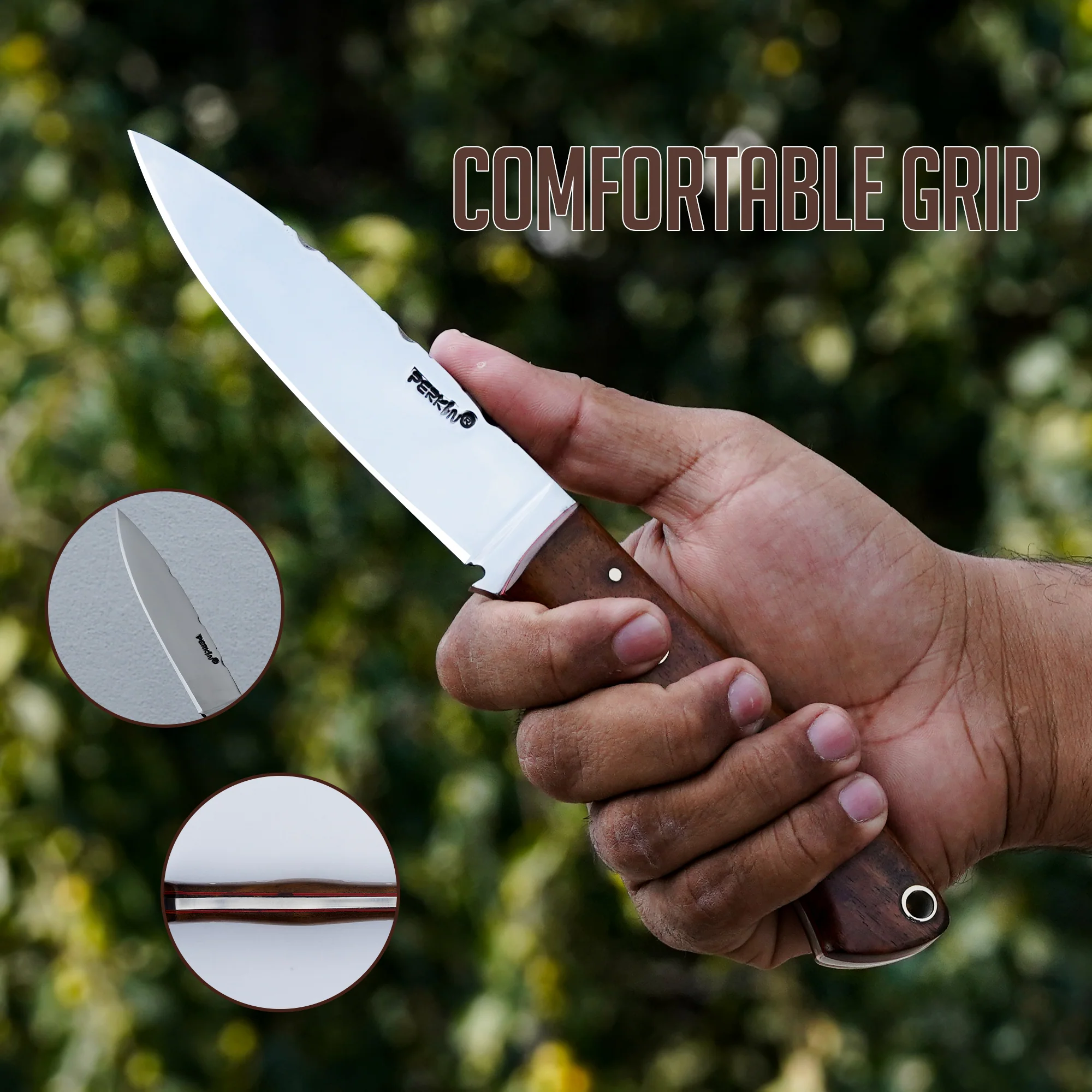 Handmade Hunting Knife - Bushcraft Knife - RMB