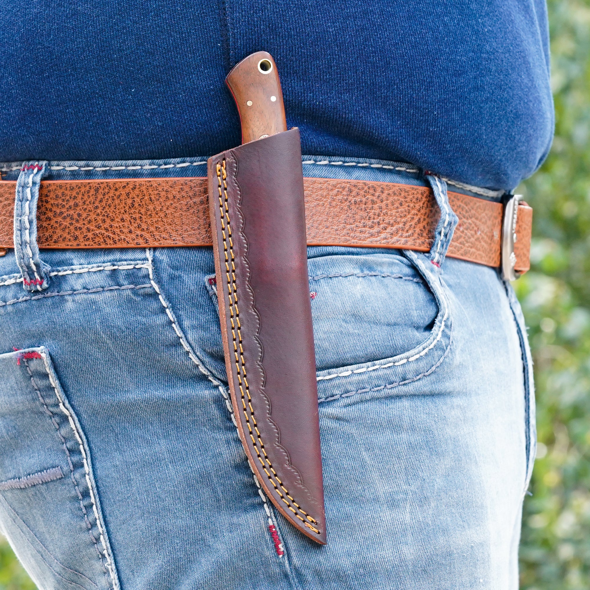 Handmade Hunting Knife - Bushcraft Knife - RMB