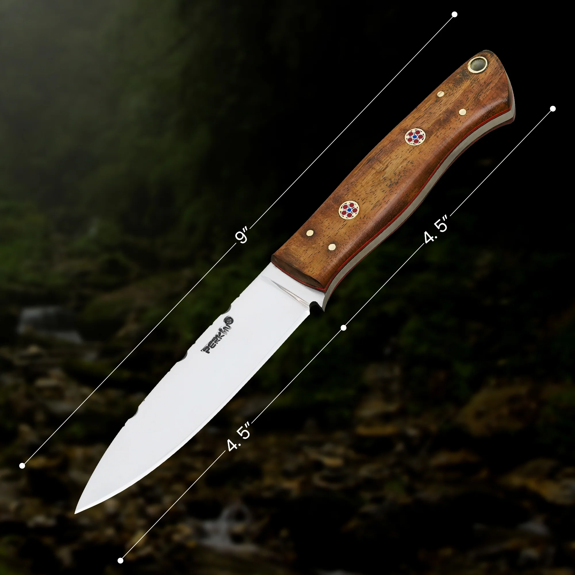 Handmade Hunting Knife - Bushcraft Knife - RMB