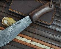 Damascus Machete Knives UK