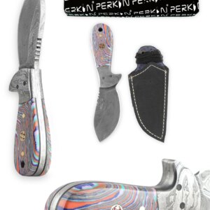 5 Inches Small Damascus Steel Hunting Knife