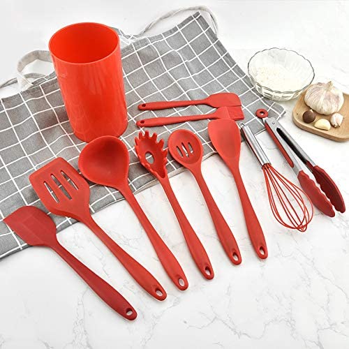 Perkin Kitchen Utensil Set with Holder Cooking Utensils