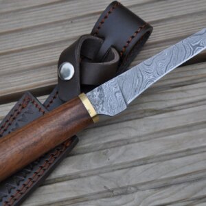 Perkin Knives - Custom Handmade Damascus Hunting Knife - Beautiful Boning Knife AR1005BN