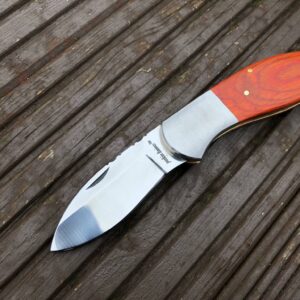UK Legal Handmade Pocket knife with Micarta Handle