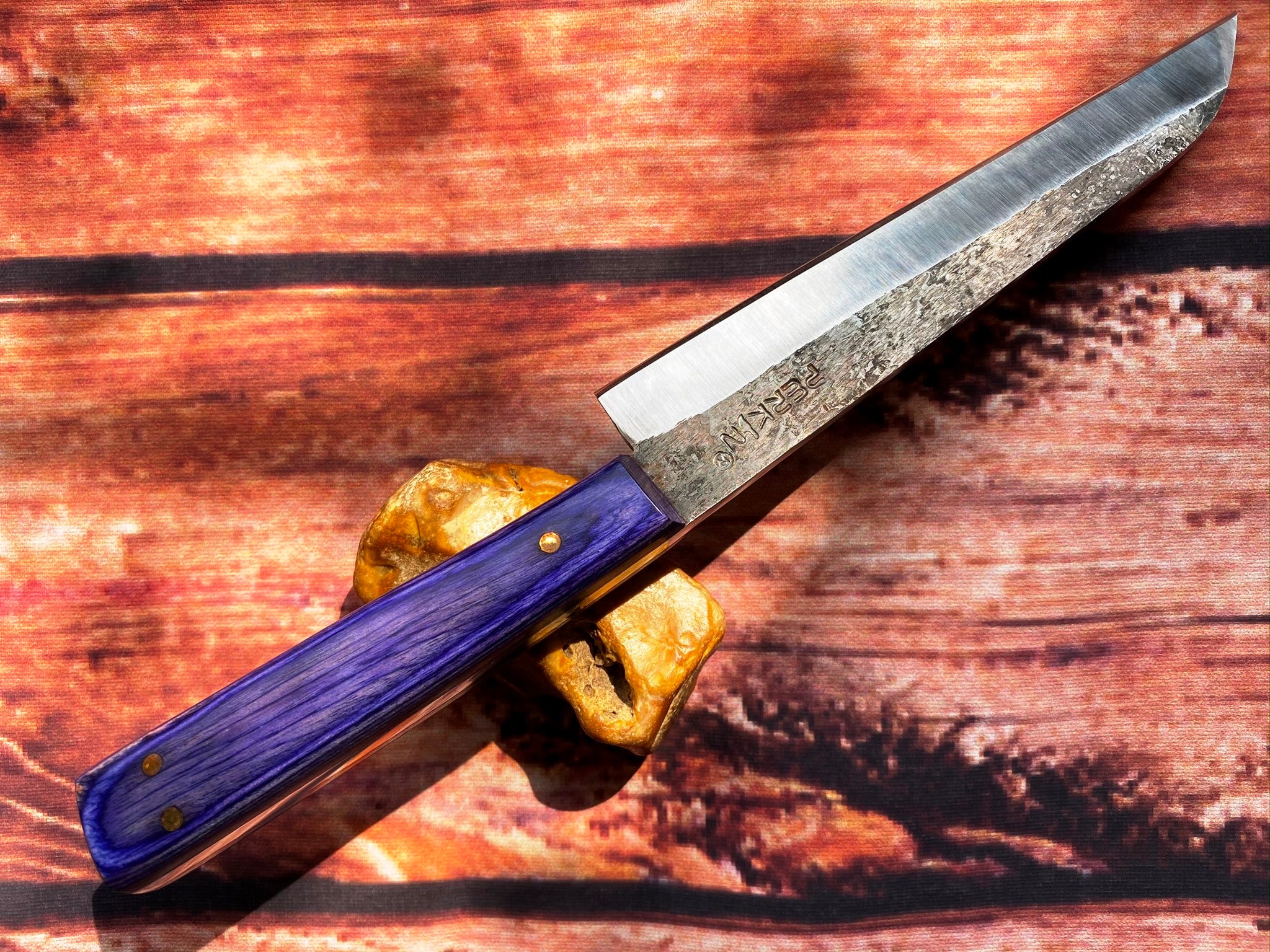8.4 Inches Hunting Knife with Sheath PK2222 - Perkin
