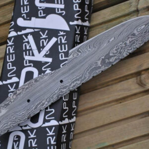 Custom Made 8 Inch Damascus Blank Blade - PB2