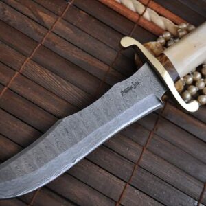 Bone Handle Collectible Fixed Blade Bowie Knife