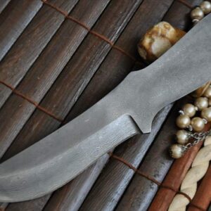 Damascus Steel Blank Blade for Knife Making