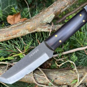 g Knife with Sheath Tanto Blade Full tank knife PK800-Black