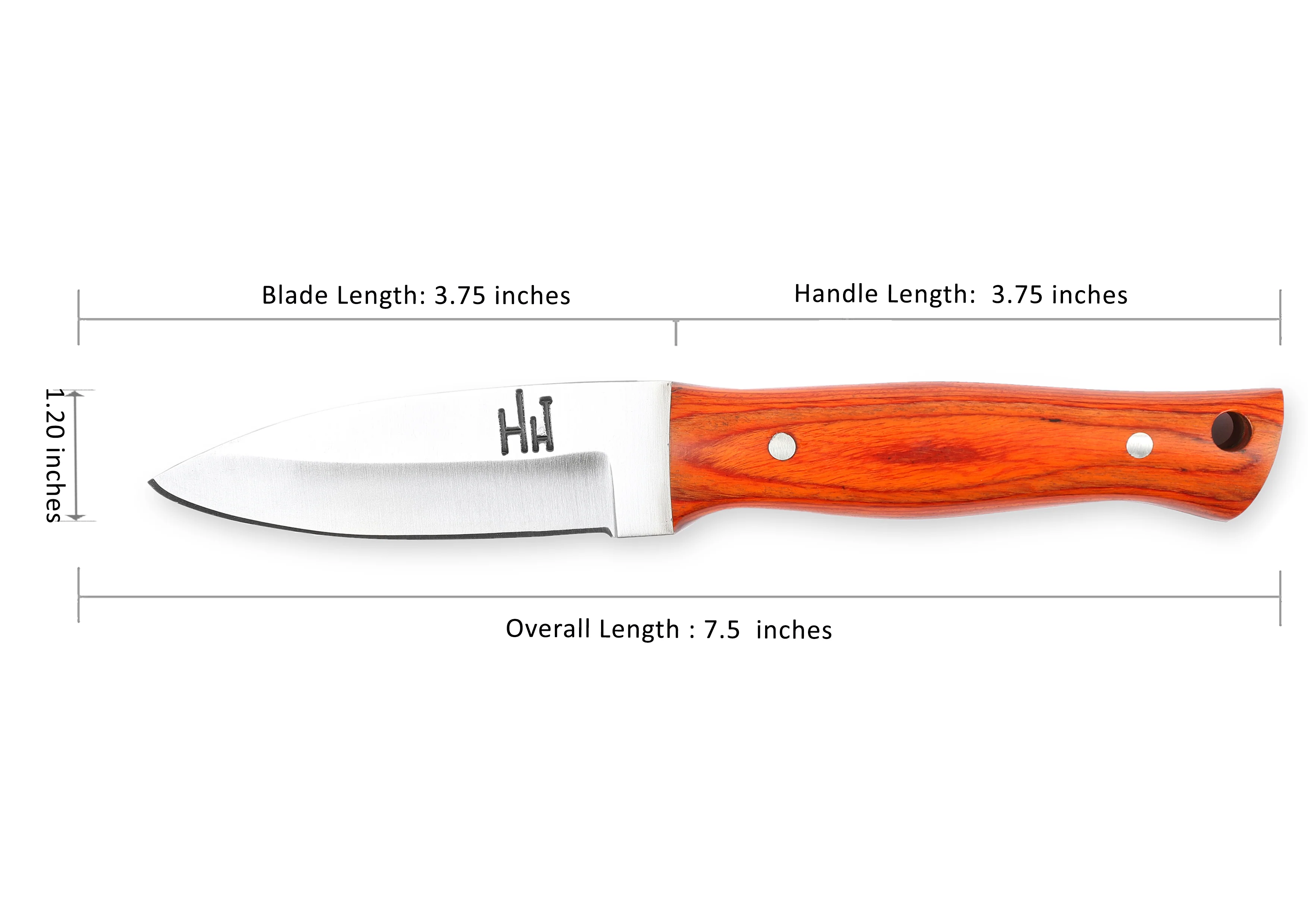 Hunting Knife Fixed Blade Bushcraft Knife